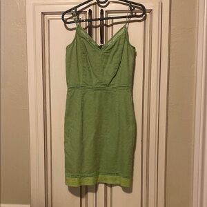 Green Sleeveless Dress